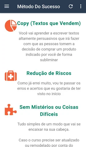 Ganhe Dinheiro Online - Método Do Sucesso Screenshot 3