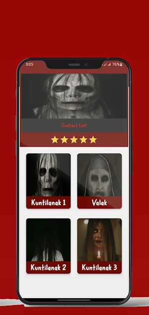 fake call horor 666 prank game Screenshot 1