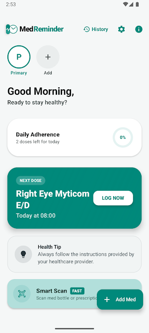 Med Reminder Screenshot 0