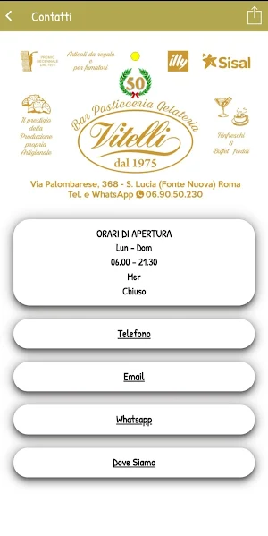 Pasticceria Vitelli Screenshot 1