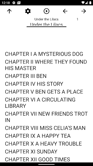 Book, Under the Lilacs Screenshot 0
