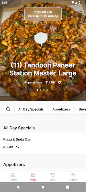 Pizza Station Screenshot 1