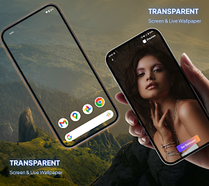 Transparent HD Wallpaper Screenshot 0