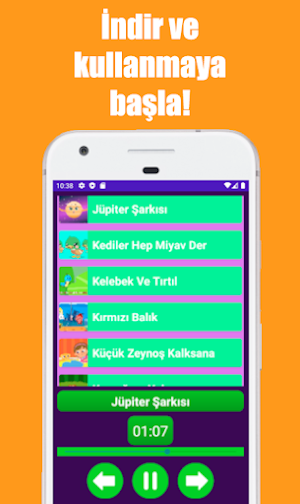 En Sevilen Çocuk Şarkıları İnternetsiz - MP3 Screenshot 2