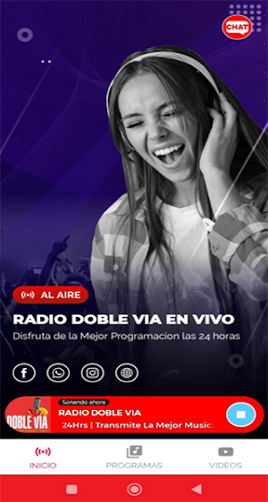 RADIO DOBLE VIA Screenshot 0