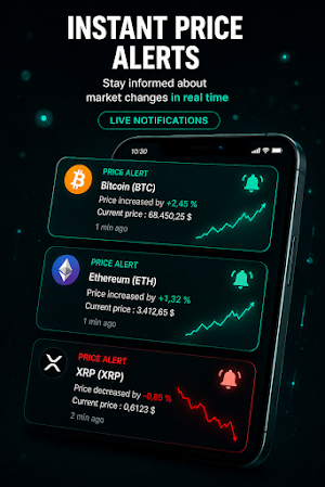 Crypto Prices Live Tracker Screenshot 1