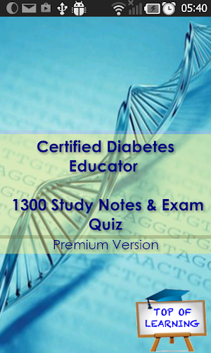 CDE Diabetes Educator Exam Review Certification Screenshot 0