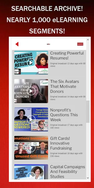 The Nonprofit Show eLearning Screenshot 2