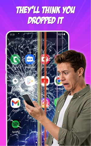 Fake Broken: Screen Prank Screenshot 3