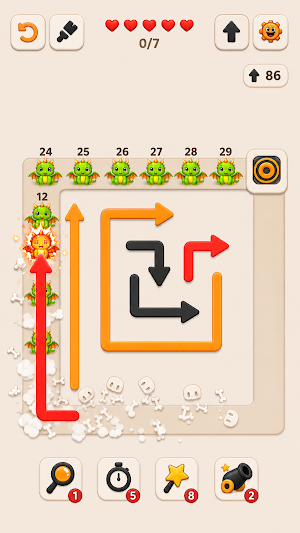 Arrow Defense: Maze Escape Screenshot 1