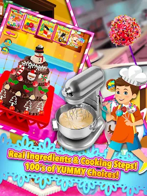 Cake Maker & Cake Pops - Dessert Fun Cooking Game Screenshot 3