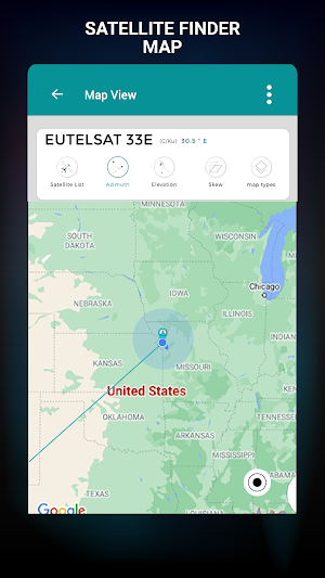 Satellite finder: Set Dish  Screenshot 3