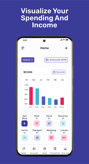 Bucks:Expense & Budget Tracker Screenshot 0