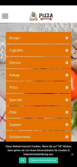 PizzaMan Jenbach Screenshot 1