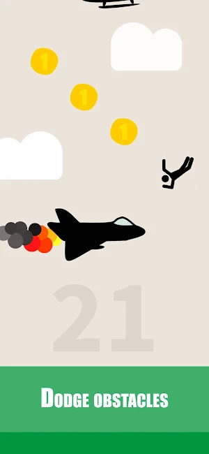 Falling Stickman Screenshot 1