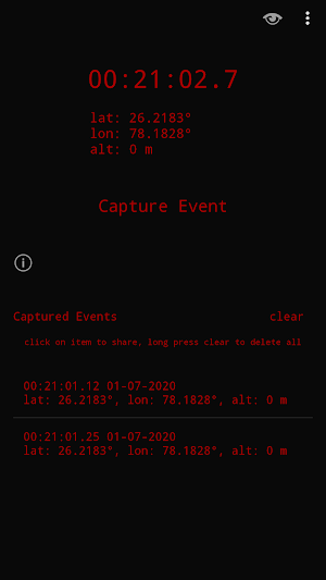 Sat Timer Screenshot 1