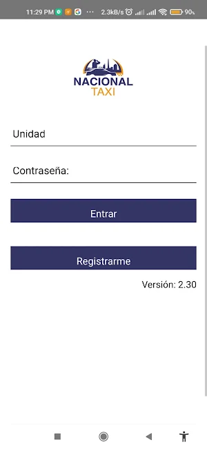 Nacional Taxi Conductor Screenshot 0