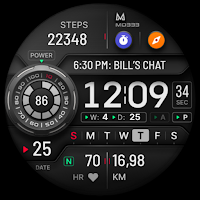 MD333 Digital watch face