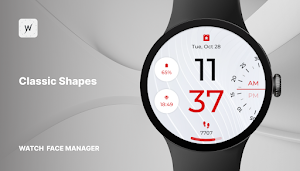 Classic Shapes Watch Face Screenshot 0