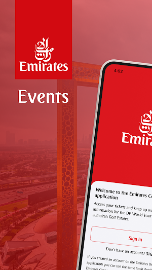 Emirates Events Screenshot 0