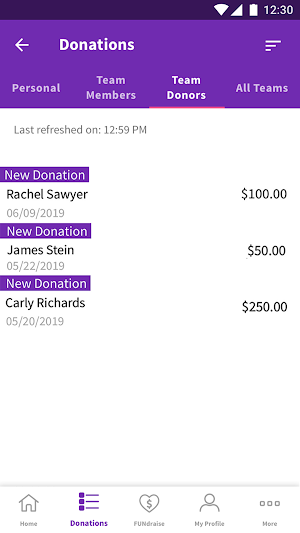 FUNdraising Screenshot 2