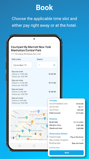 Nappr: Book hotels by the hour Screenshot 2