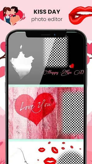 Kiss Day Photo Editor Frames Screenshot 1
