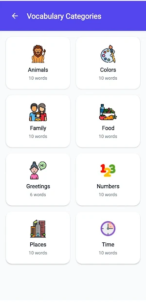 Learning Korean Offline Screenshot 1