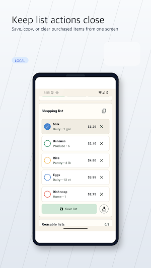 Grocery List Quick Screenshot 3