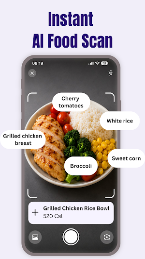 CalScan－Calorie Counter AI Screenshot 2