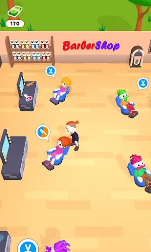 Idle Barbershop Screenshot 2