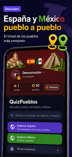 QuizPueblos - Trivial España Screenshot 1