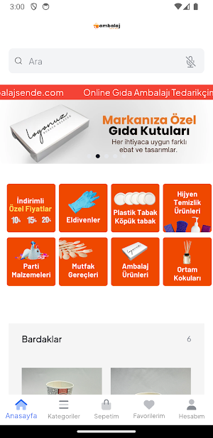 ambalaj sende Screenshot 1