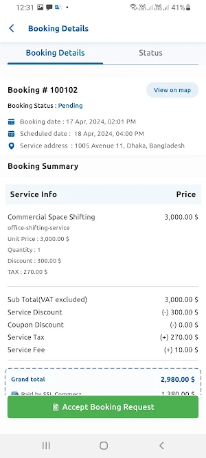 Home Service - Provider Screenshot 3