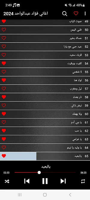 اغاني فؤاد عبدالواحد 2024 Screenshot 0