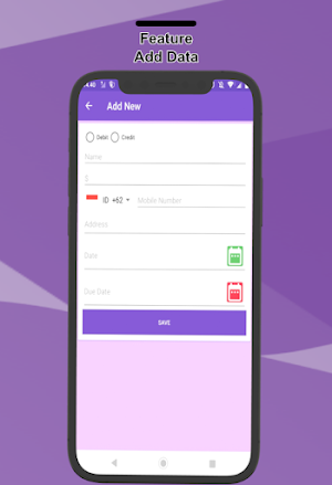 Debt and Credit Notes Screenshot 1