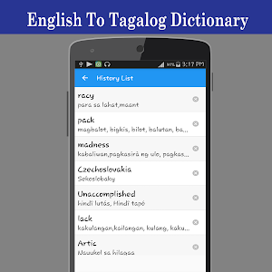 English To Tagalog Dictionary Screenshot 3