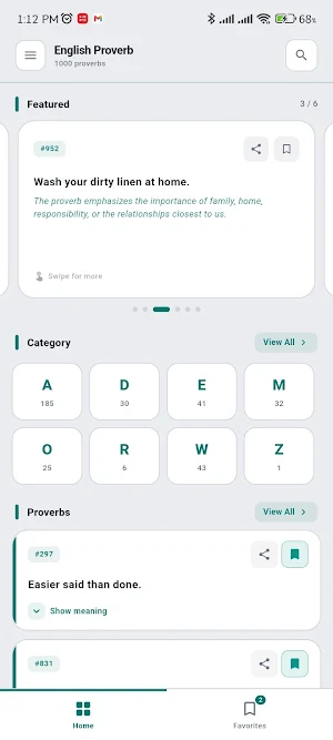 English Proverb Screenshot 0