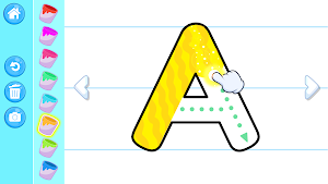 ABC Tracing alphabets for kids Screenshot 1