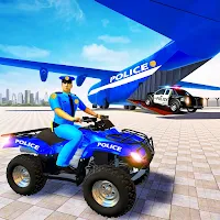 Crazy Police Car Transporter Truck Simulator