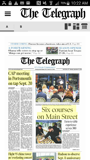 Nashua Telegraph Screenshot 1