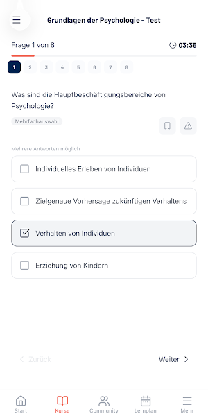 BaPsy Prüfung Vorbereitung Screenshot 2