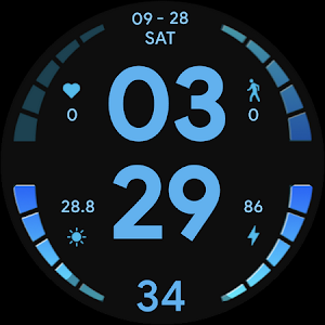 Dazzling Color- for wear os 5 Screenshot 1