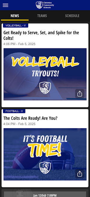 Christian Community Schools Screenshot 1