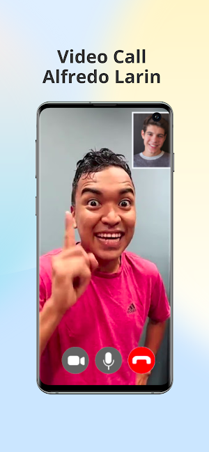Alfredo Larin Video Call Screenshot 2