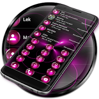 Dialer Theme Sphere Pink drupe