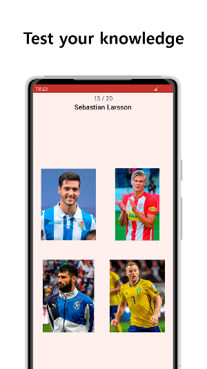 Guess a football player: quiz Screenshot 2