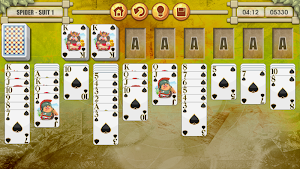 Spider Solitaire Hearts & Spades Patience Screenshot 2