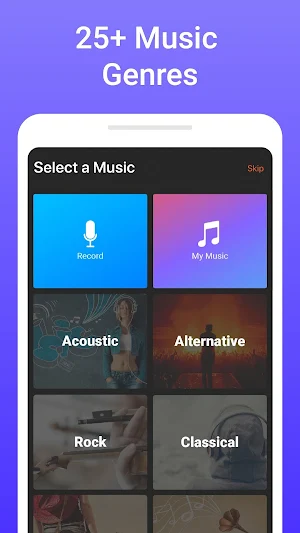 Add music to video 🎵 background music for videos Screenshot 1