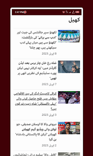 BBC News Urdu - اردو بی بی سی Screenshot 3